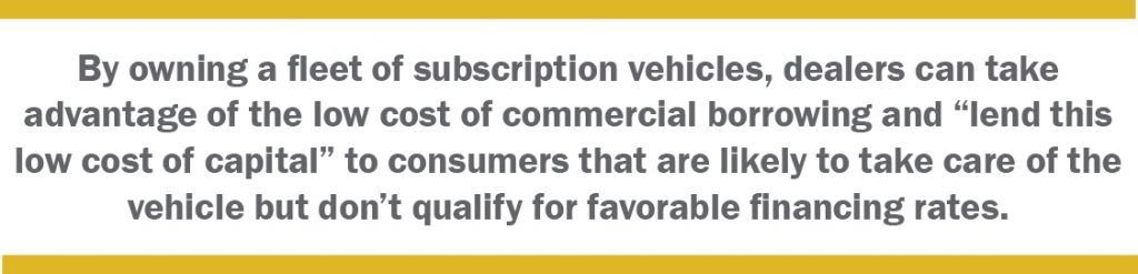 fleet subscription quote