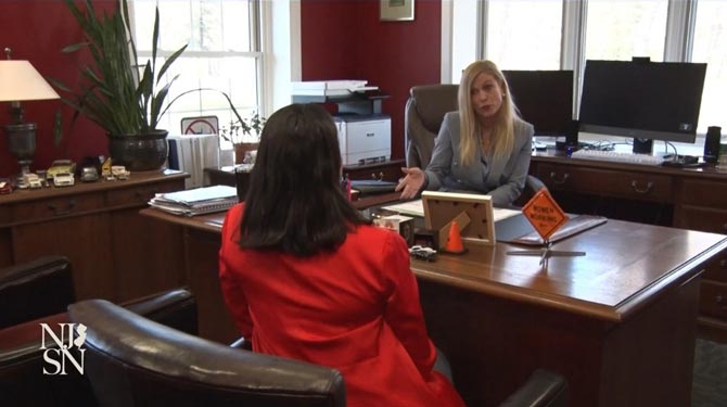 Laura on the news