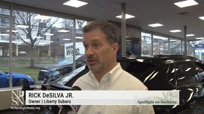 Rick DeSilva Jr. interviewed on TV